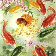 Схема вышивки «Хранители клада»