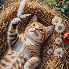 Схема вышивки «Мечтатель»