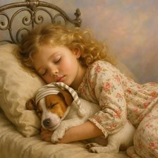 Схема вышивки «Sleeping beauties»