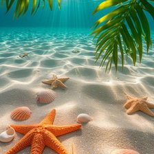 Схема вышивки «BAJO EL MAR»