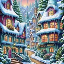 зимний пейзаж