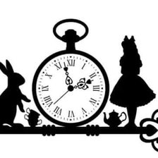 Схема вышивки «Алиса в стране Чудес»