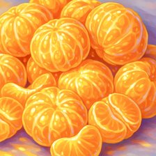 Схема вышивки «Мандаринки»