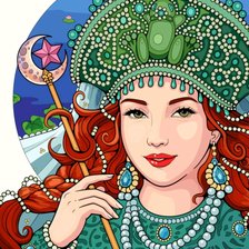 Схема вышивки «Царевна-лягушка»