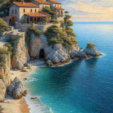 Схема вышивки «Прибой»