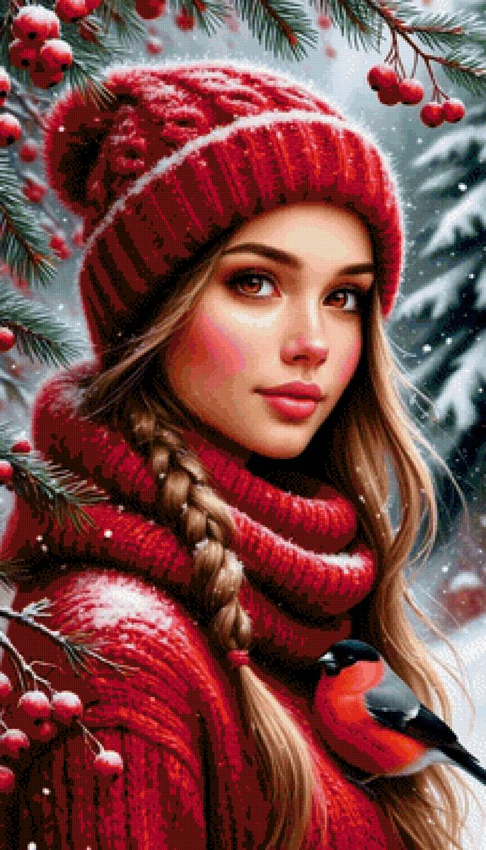 девушка - снежная королева, снегурочка, сказка, девушка, зима, красота - предпросмотр