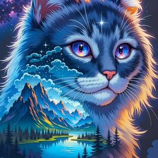 Схема вышивки «живопись»