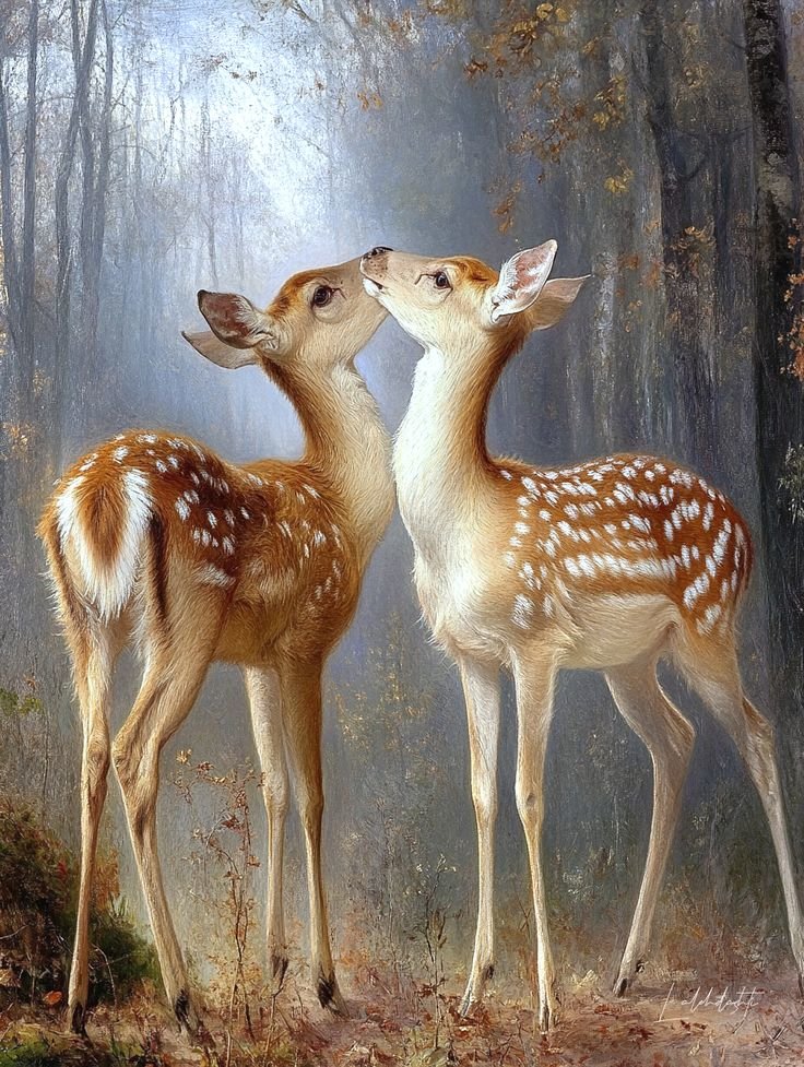 Оленята - оригинал