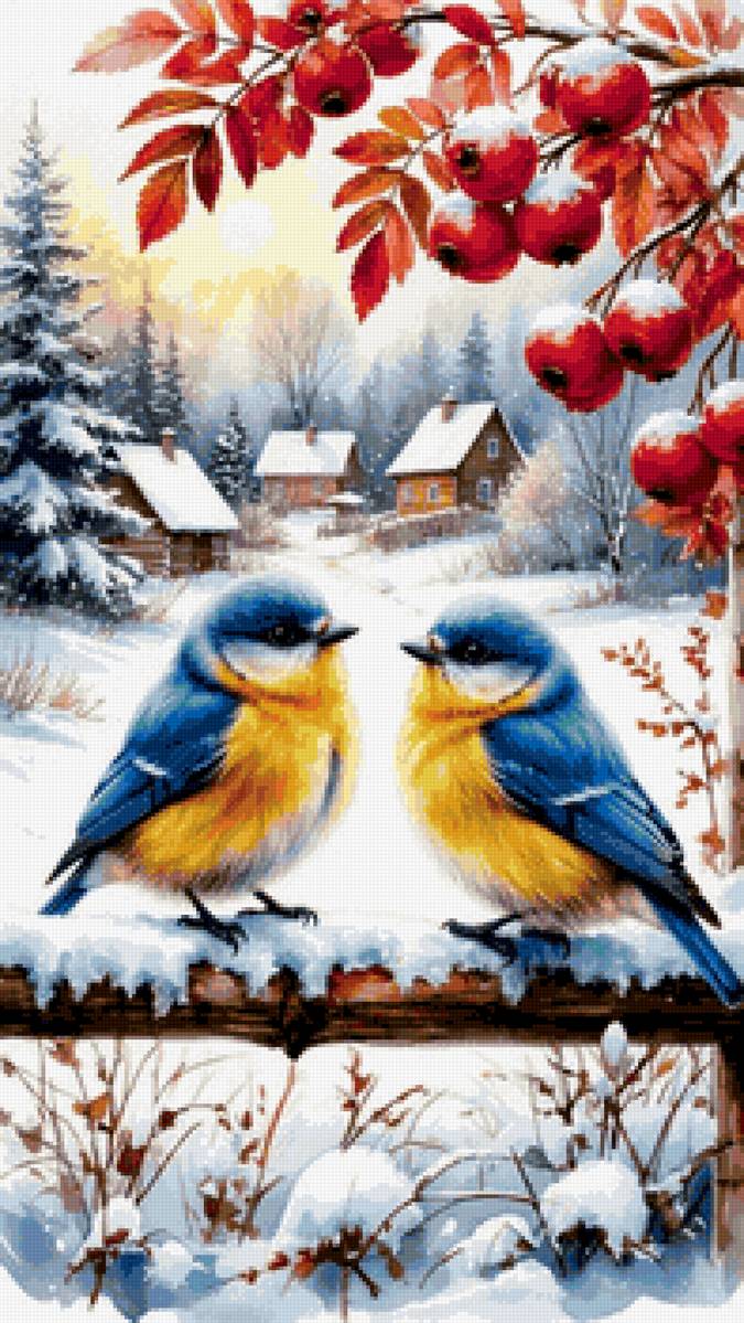 синицы - птицы - предпросмотр