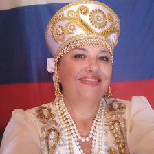 Схема вышивки «С днем России»