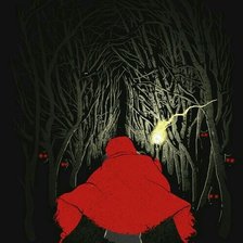 Схема вышивки «Красная шапочка»