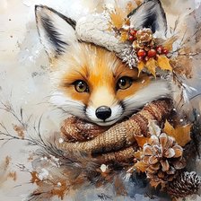 Схема вышивки «Холода не беда»