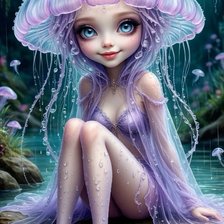 Схема вышивки «медуза»