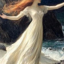 Схема вышивки «Девушка»