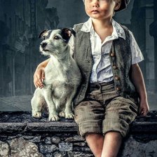 Схема вышивки «Верные друзья»