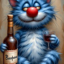 Схема вышивки «кошки»