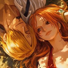 Схема вышивки «Нами и Санжи»