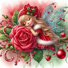 Схема вышивки «эльф»