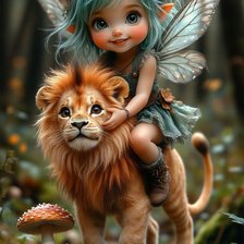 Схема вышивки «эльф»