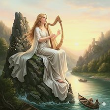 Схема вышивки «Лорелея»