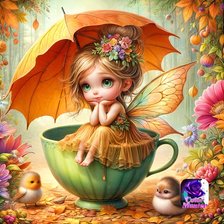 Схема вышивки «эльф»