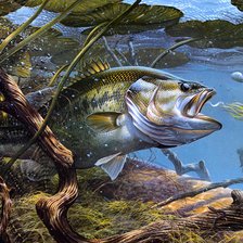 Схема вышивки «Подводный мир»