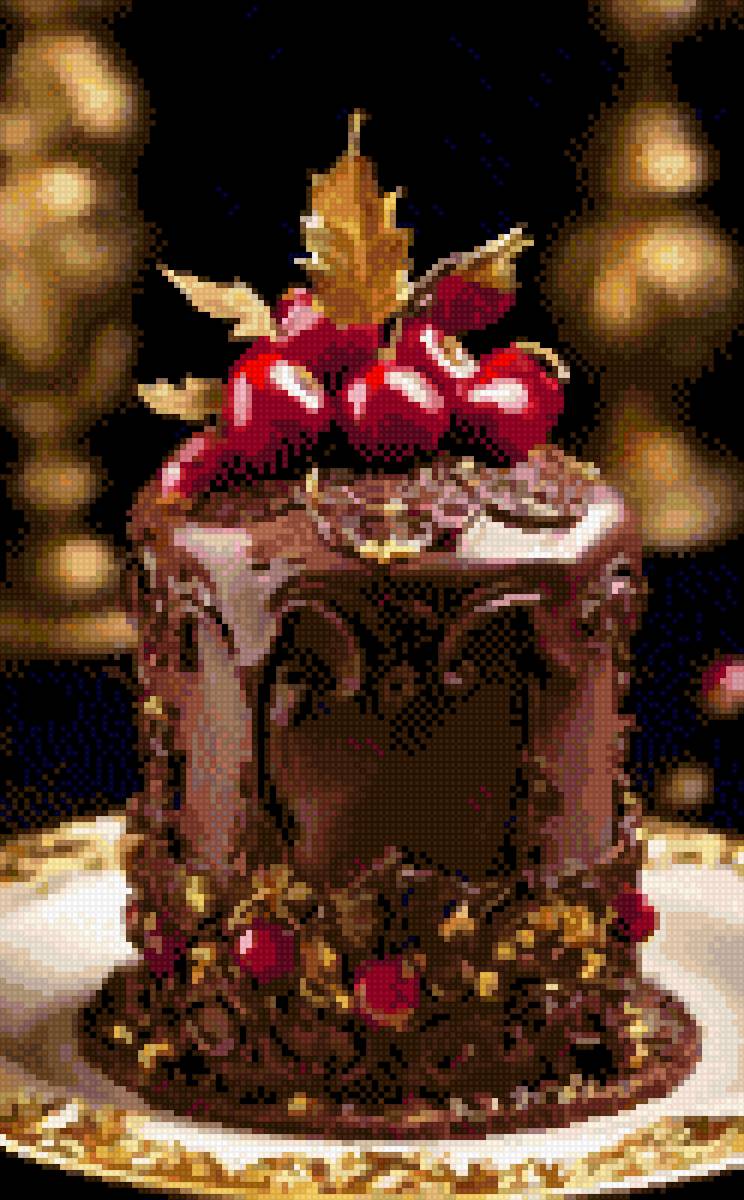 Шоколадный торт - еда, торт, десерт - предпросмотр