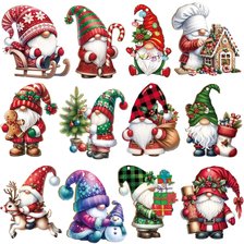 Схема вышивки «Гномы»