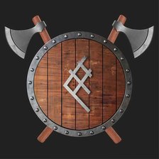 Схема вышивки «Клановый щит»