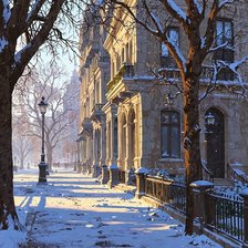 Схема вышивки «Дом»