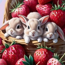 Схема вышивки «3 зайца»