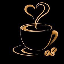 Схема вышивки «чашка»