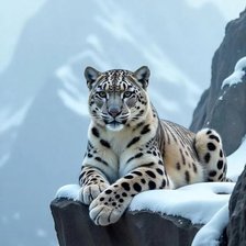 Схема вышивки «барс»