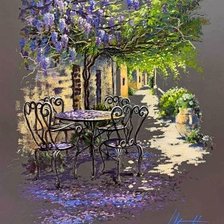 Схема вышивки «Летний вечер»