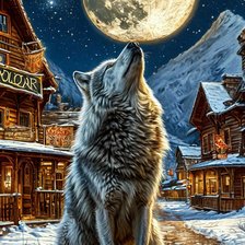 Схема вышивки «Лунная соната»