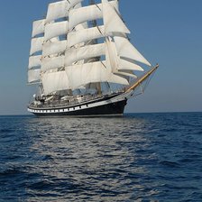 Схема вышивки «Фрегат "Паллада"»