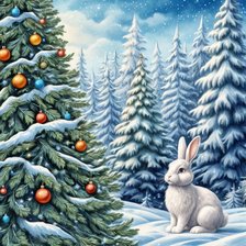 Схема вышивки «новогодняя»