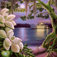 Волшебная лунная ночь