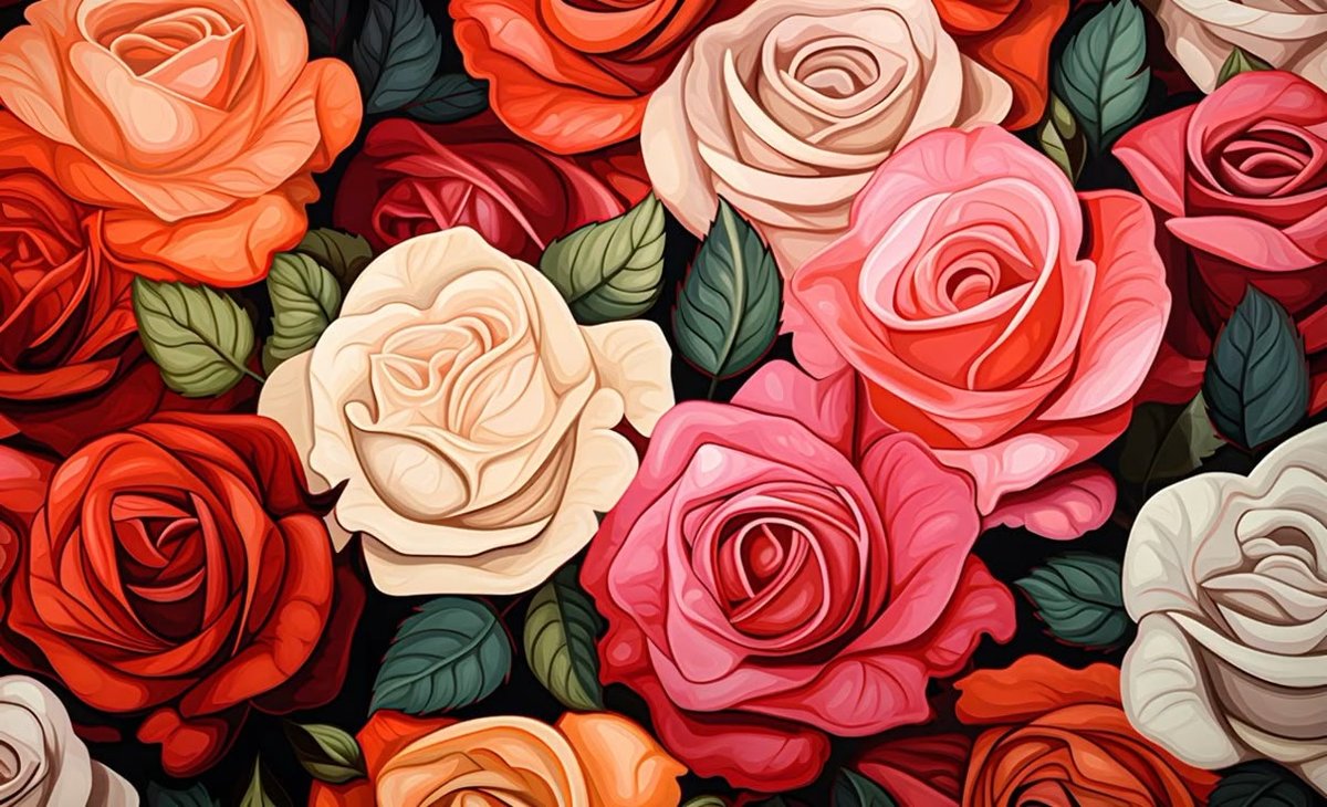 розы - оригинал