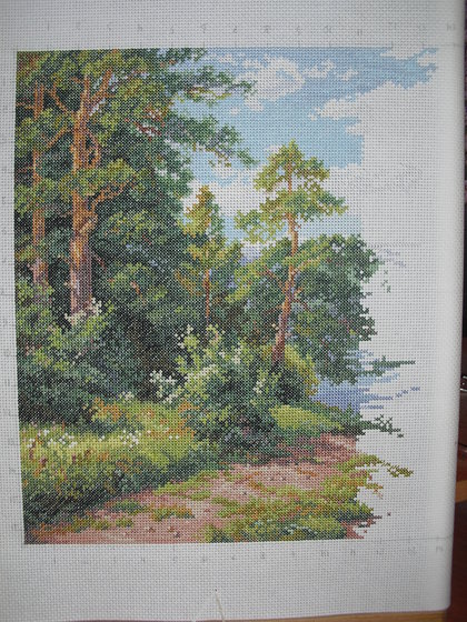 Этап процесса «Над рекой»