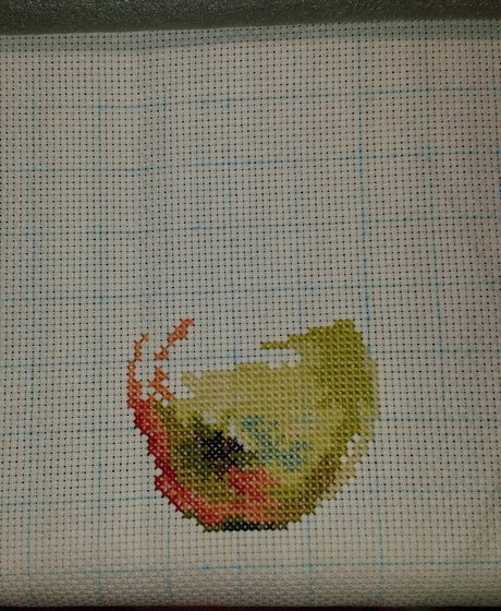 Этап процесса «Яблоки»