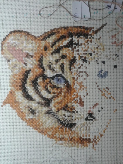 Этап процесса «Саванна. Кошачье семейство.»