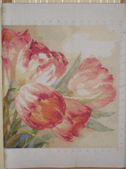 Этап процесса «Тюльпаны»