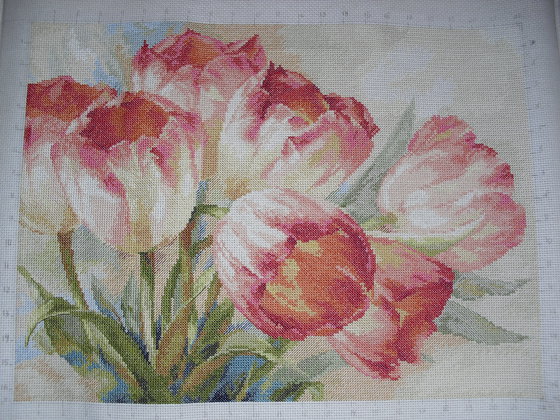 Этап процесса «Тюльпаны»