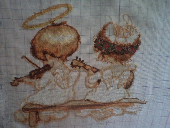 Этап процесса «Небесные музыканты»