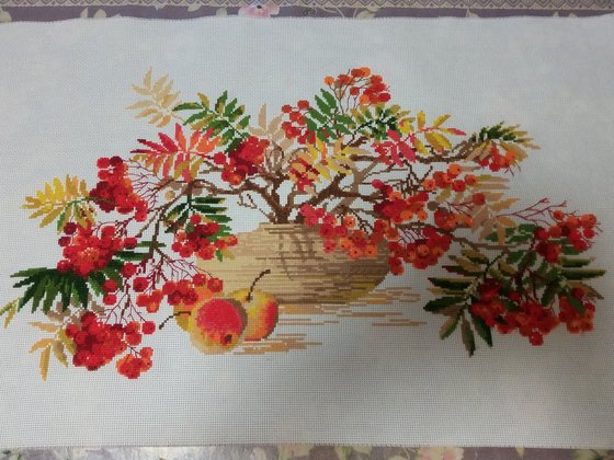 Этап процесса «Рябина»