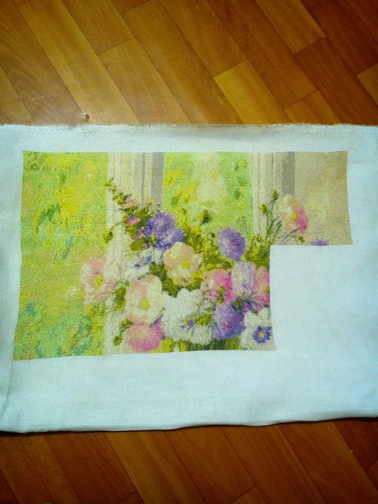 Этап процесса «Цветы»