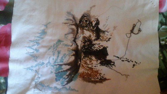 Этап процесса «одинокий лось»