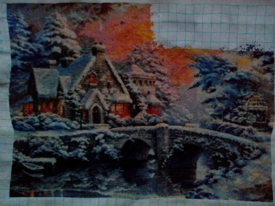 Этап процесса «красивая зима»