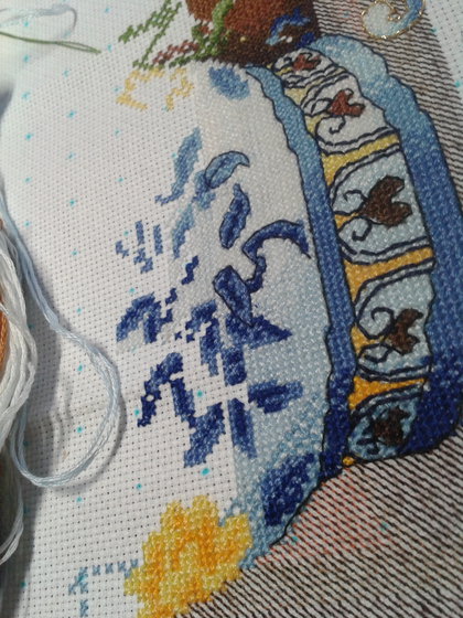 Этап процесса «Китайская ваза»